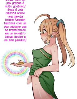 [Hota Home (Hotaru)] Deka Chinpo Shasei wa Chou Kimochi Ii! ~Tanshou Houkei Futanari Hobbit Shoujo ga Mahou no Cock Ring de Zetsurin Kyokon-sei Juuka suru Hanashi~
