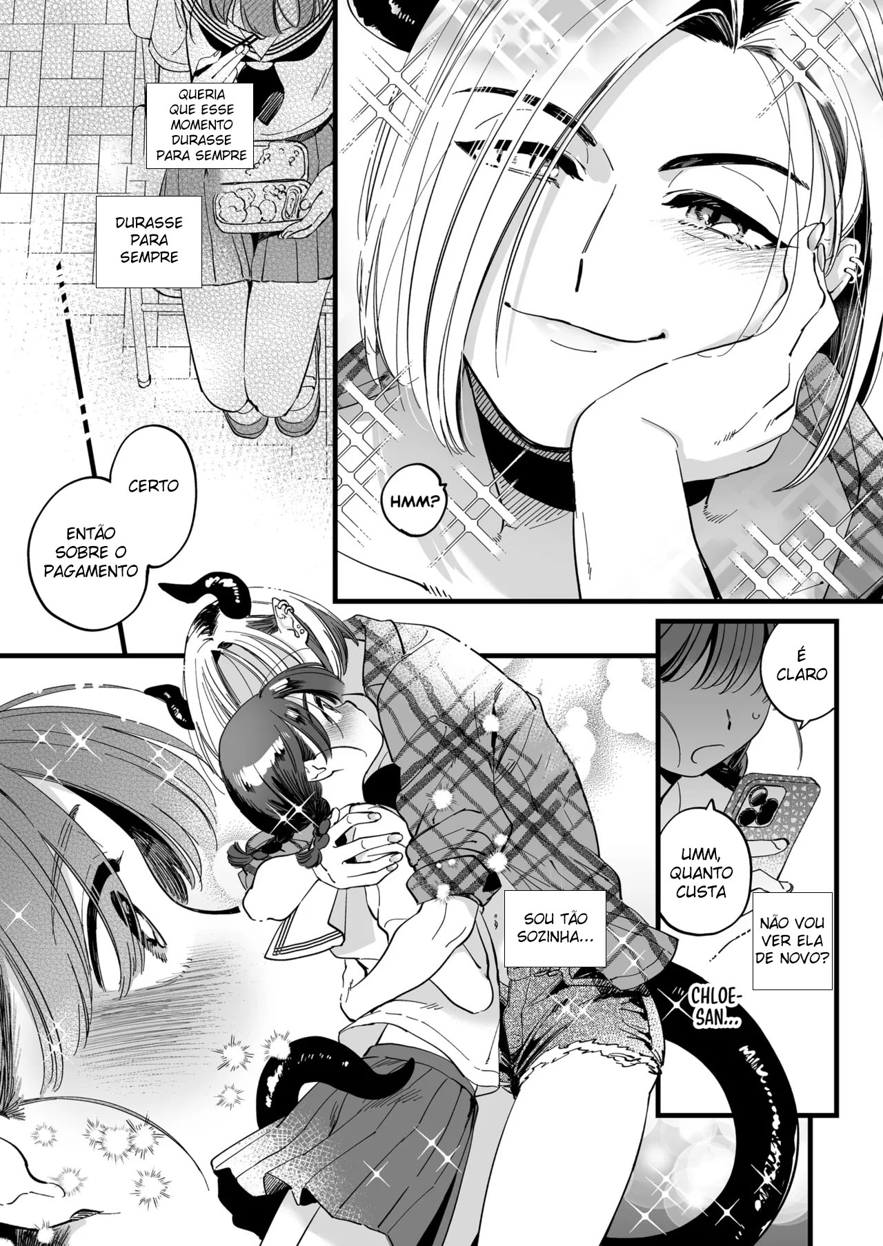 Futanari Akuma-san to Hiruyasumi ~Appli de Shoukan shitara Oishiku Itadakarechaimashita~ - Foto 7