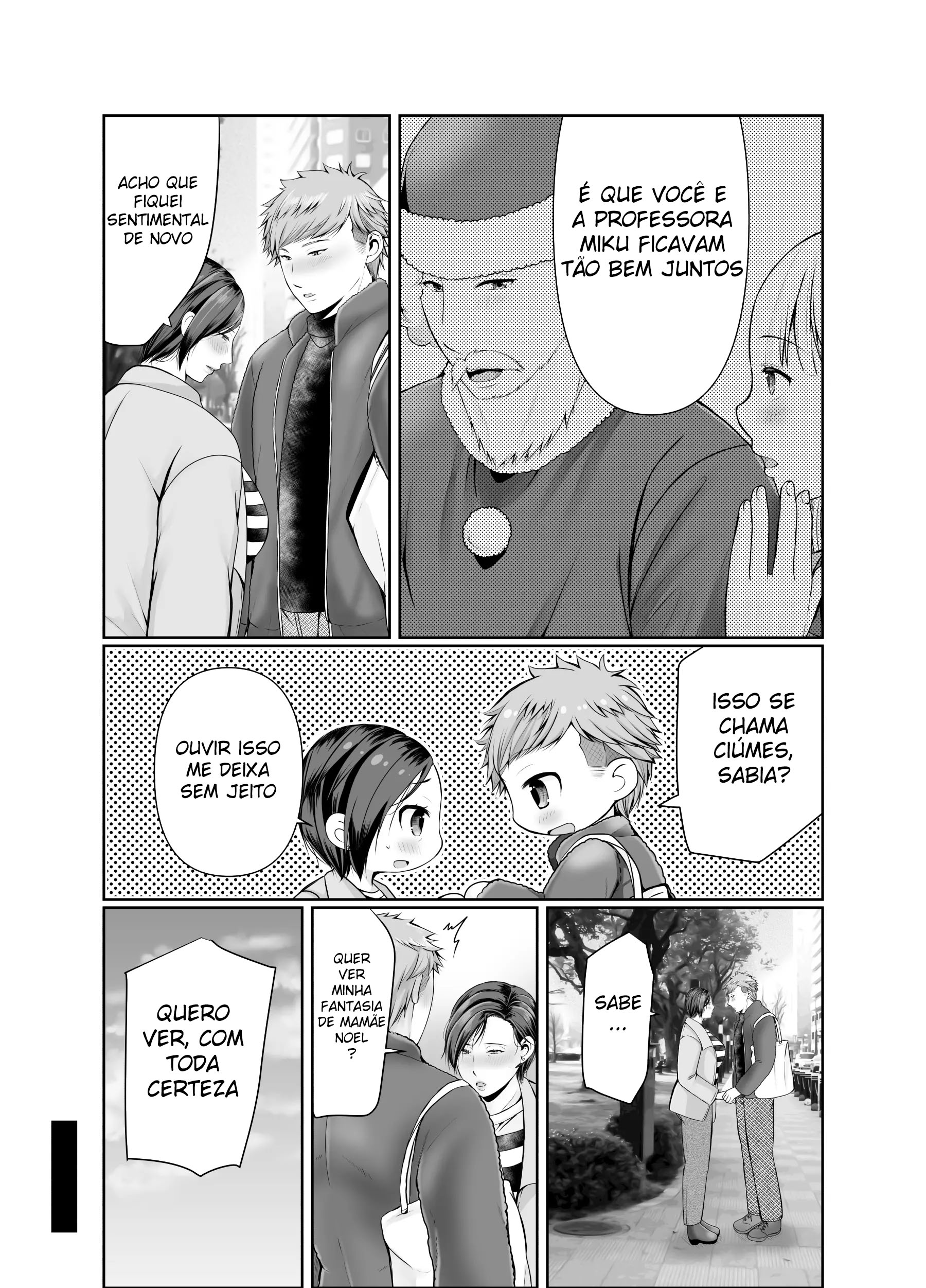 Hitorigurashi no Musuko ni Semararete... ~Christmas Hen~ - Foto 9