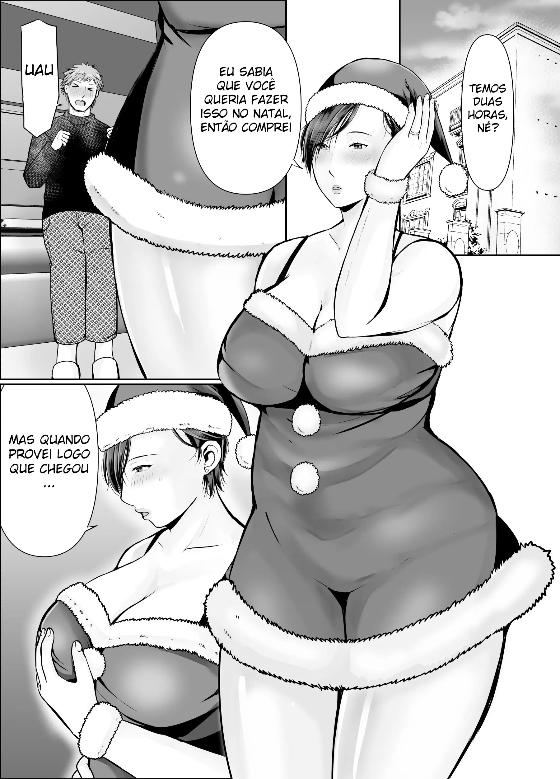 Hitorigurashi no Musuko ni Semararete... ~Christmas Hen~ - Foto 10