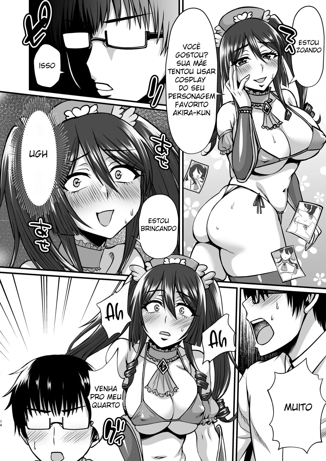 InCha Otaku Cameko no Mama wa Dosukebe Senzoku Doinran Cosplayer - Foto 13