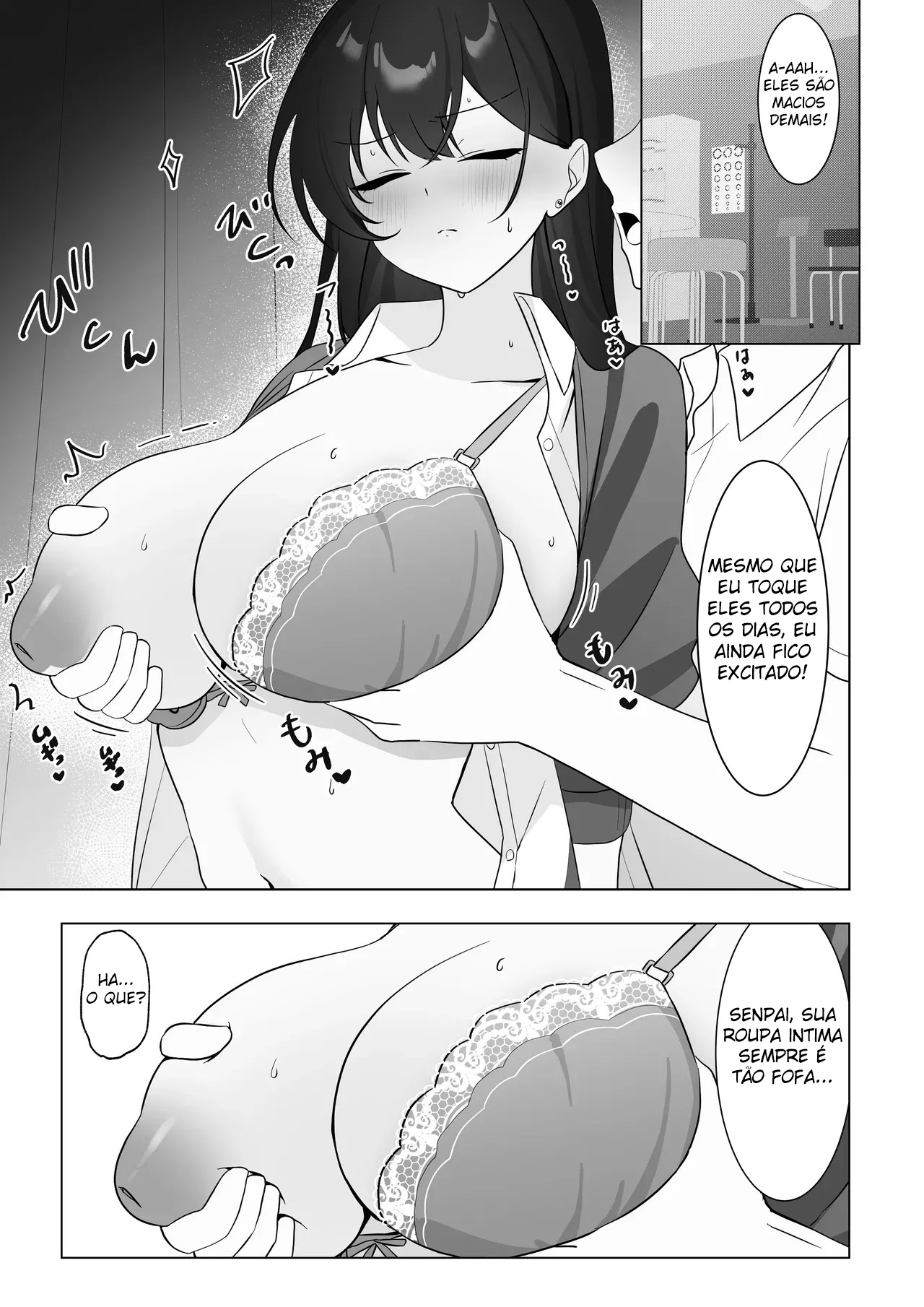 Gakkou Ichi Osore rarete Iru Senpai, Oshi ni Yowakute Ecchii na Onegai mo Kotowarenai. - Foto 17