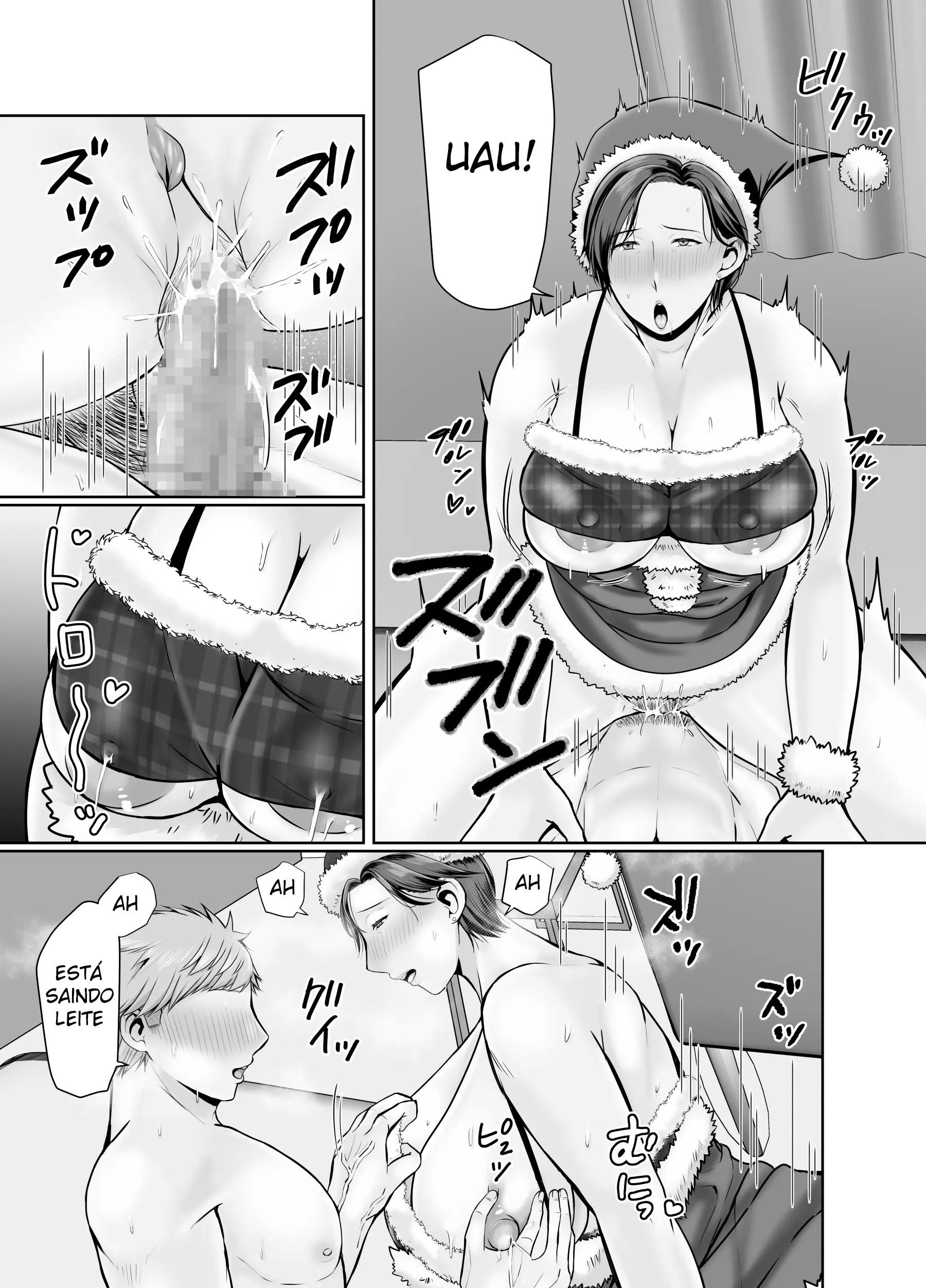 Hitorigurashi no Musuko ni Semararete... ~Christmas Hen~ - Foto 19