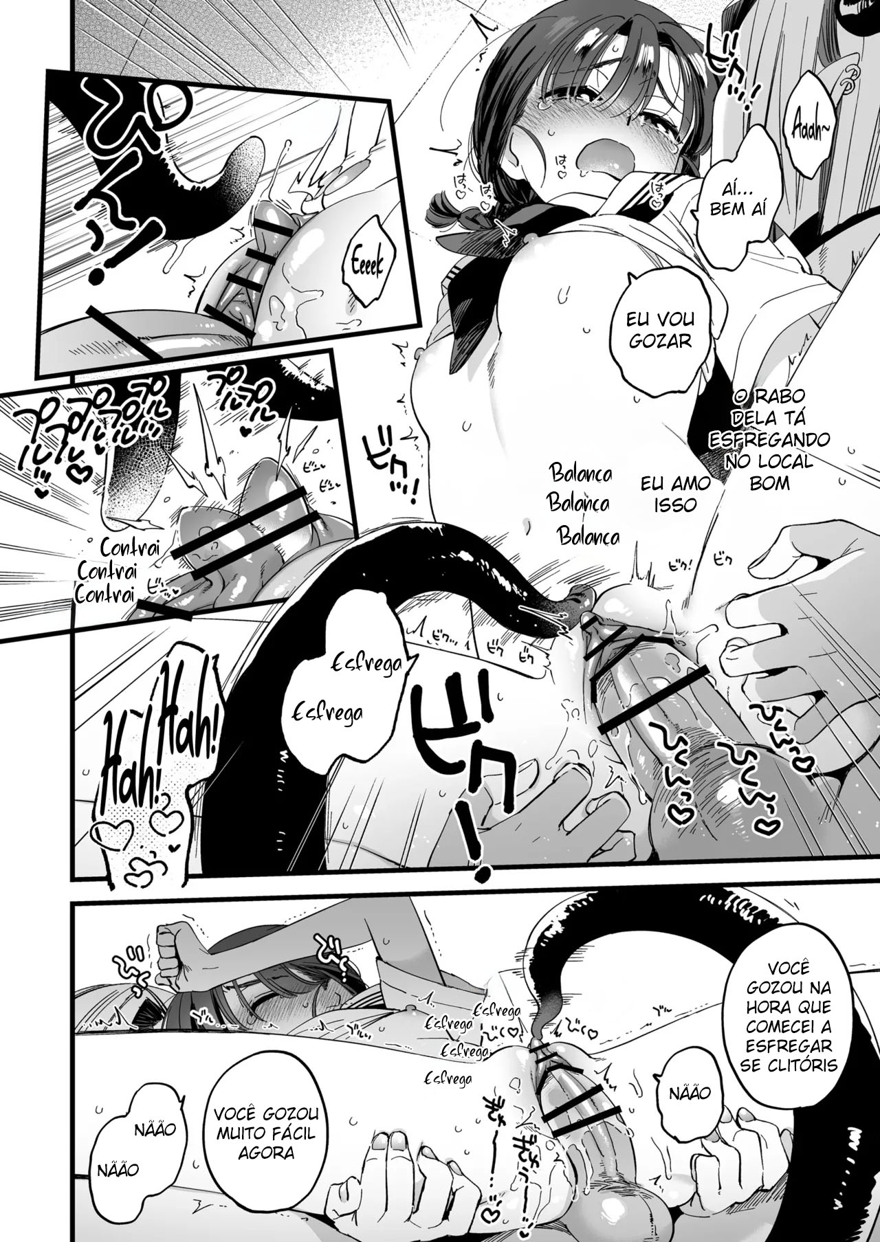 Futanari Akuma-san to Hiruyasumi ~Appli de Shoukan shitara Oishiku Itadakarechaimashita~ - Foto 30