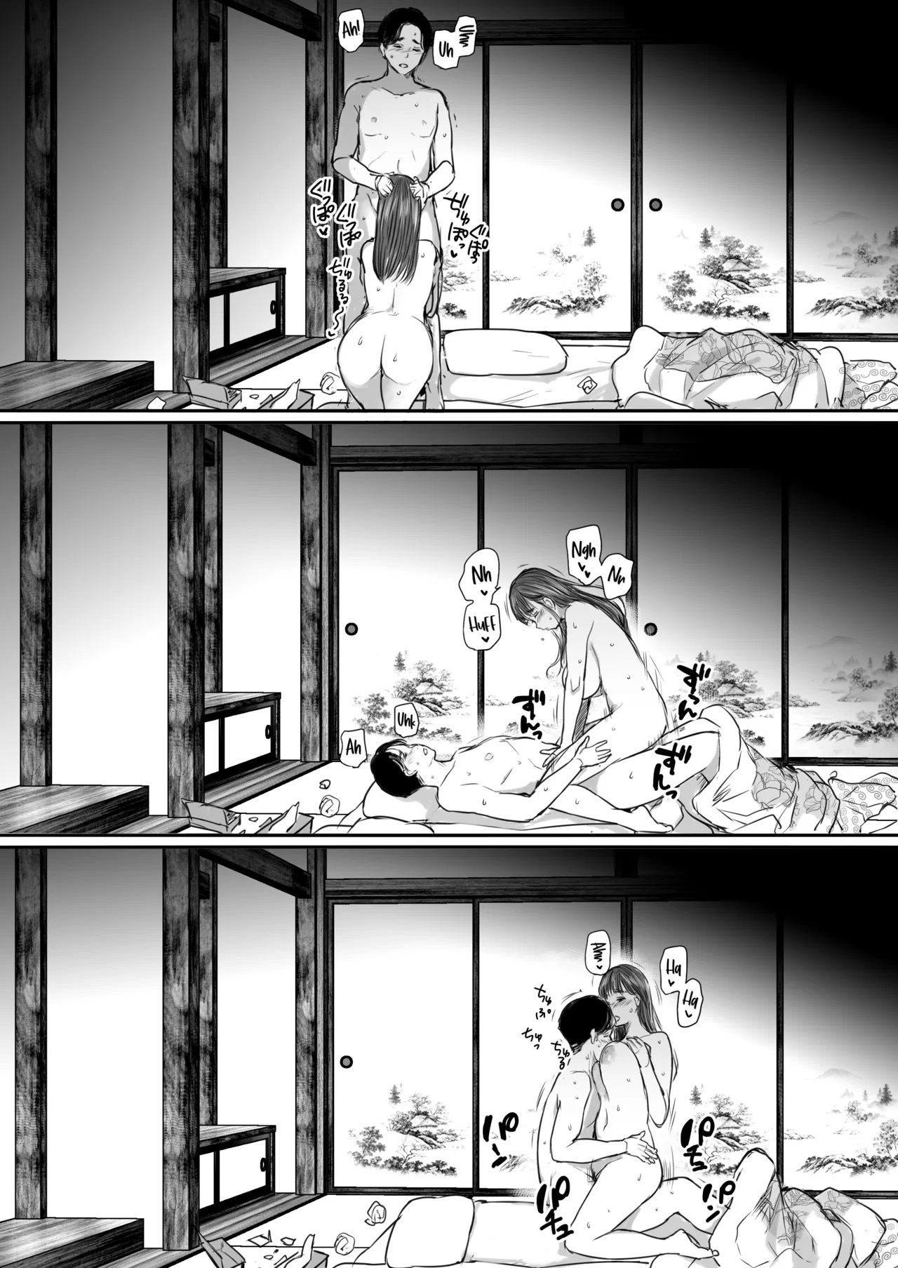 Shucchou, Kouhai to Aibeya. Yukishi Nure Hada ni Shiboritsukusareta Yoru - Foto 62