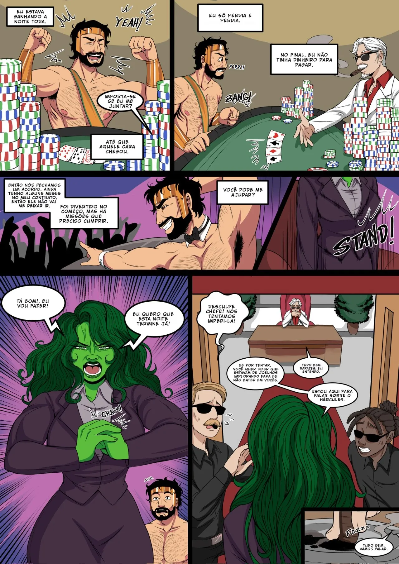 She-Hulk And Hunkules - Foto 8