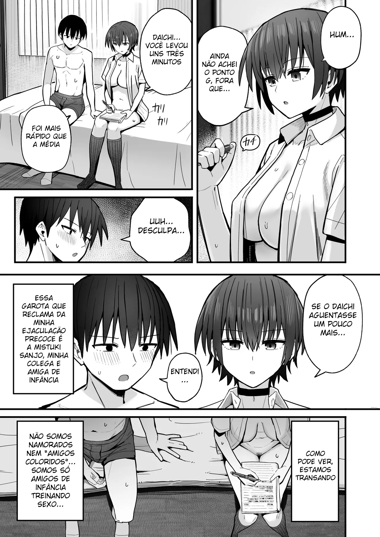 Boku ga Saki ni Sukidatta Muhyoujou Osananajimi to Kiss nashi Sex Training - Foto 4