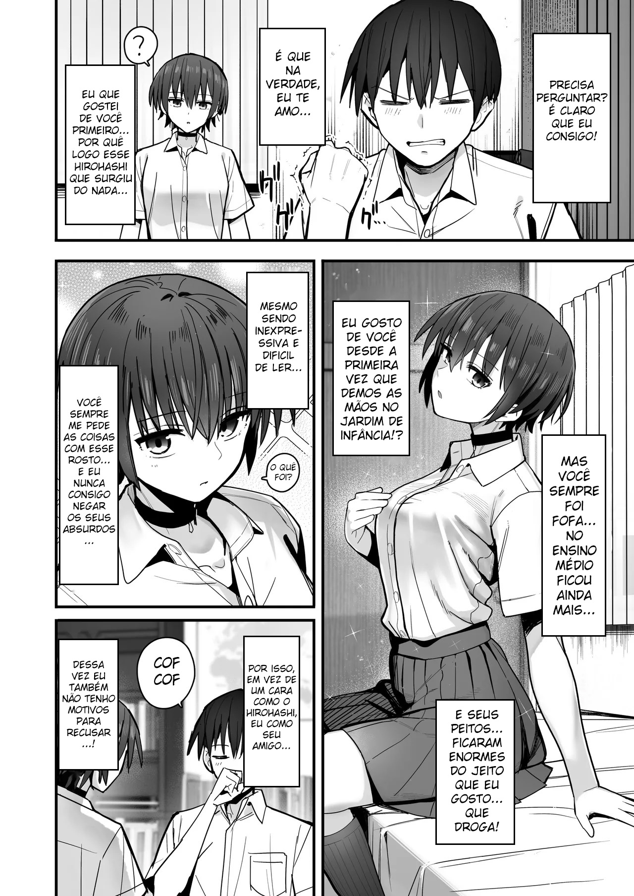 Boku ga Saki ni Sukidatta Muhyoujou Osananajimi to Kiss nashi Sex Training - Foto 7