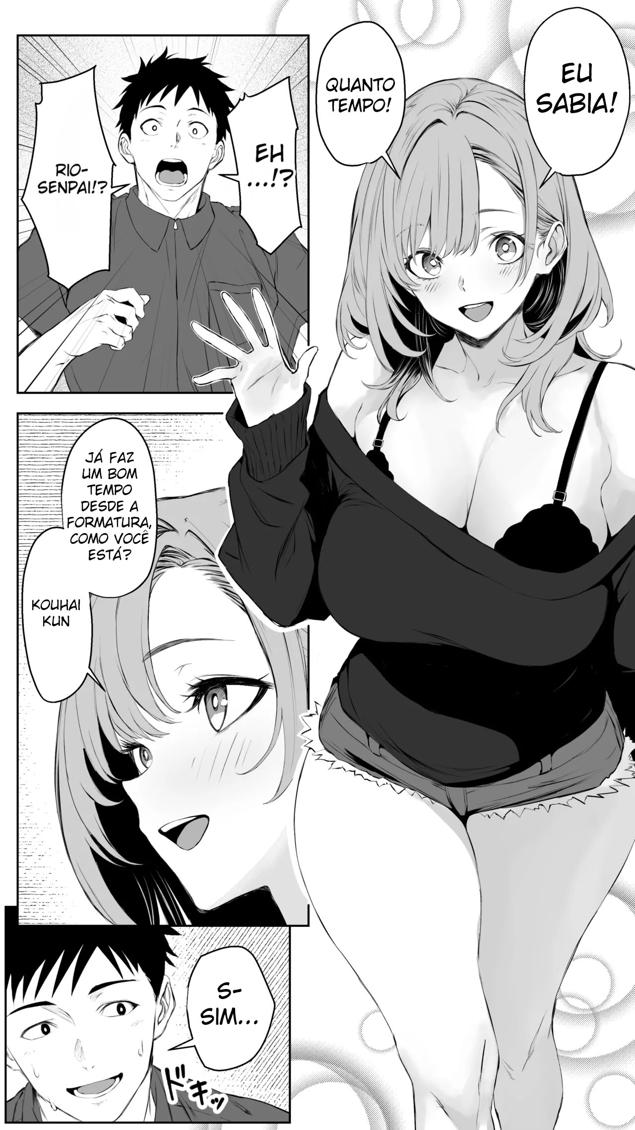 Kareshi ni Betabore Chuu no Gal Senpai ga, Ore to Tsukiau made - Foto 3