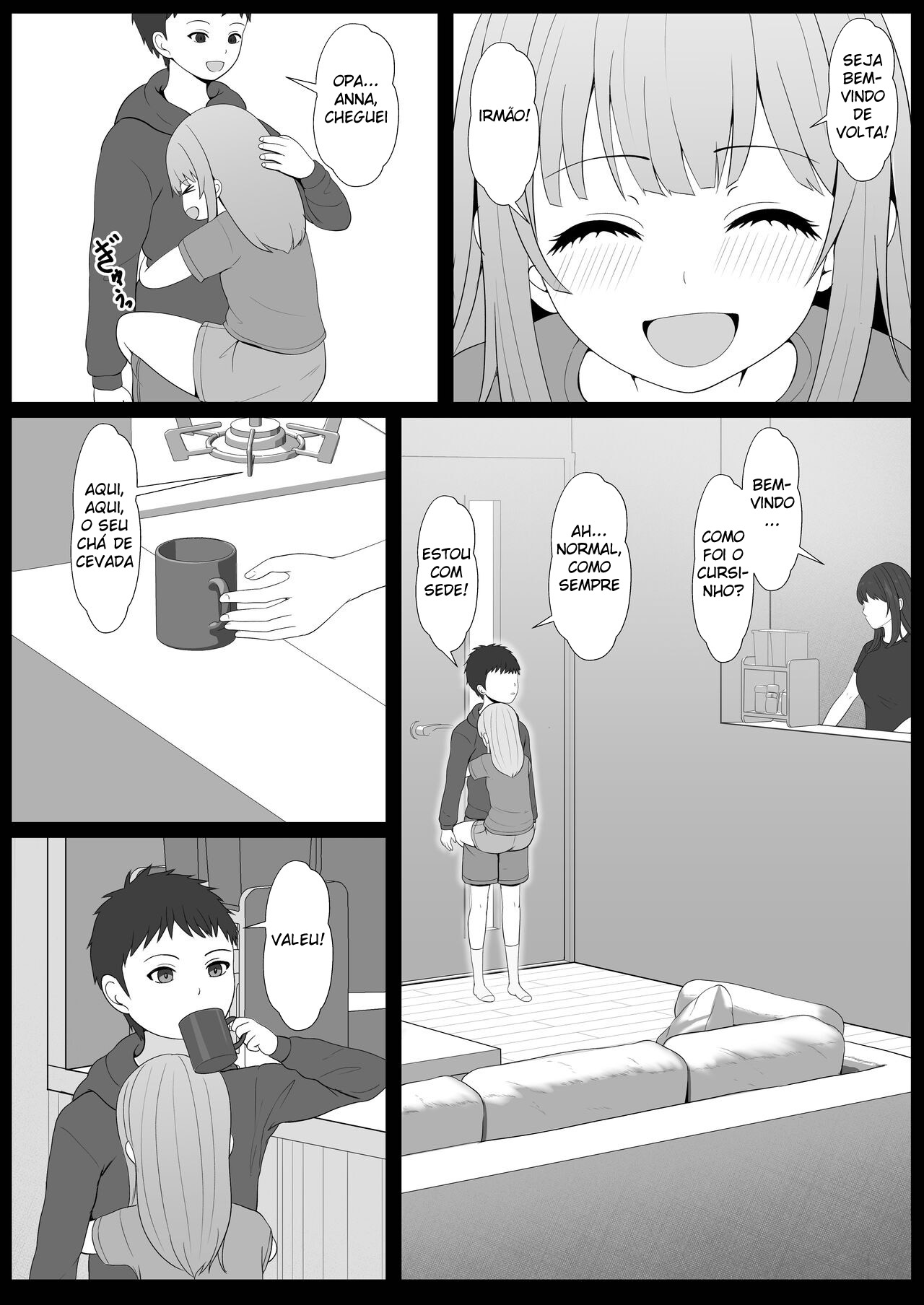 Half Gimai to no Amai Nichijou to Noumitsu Sex 2 - Foto 32