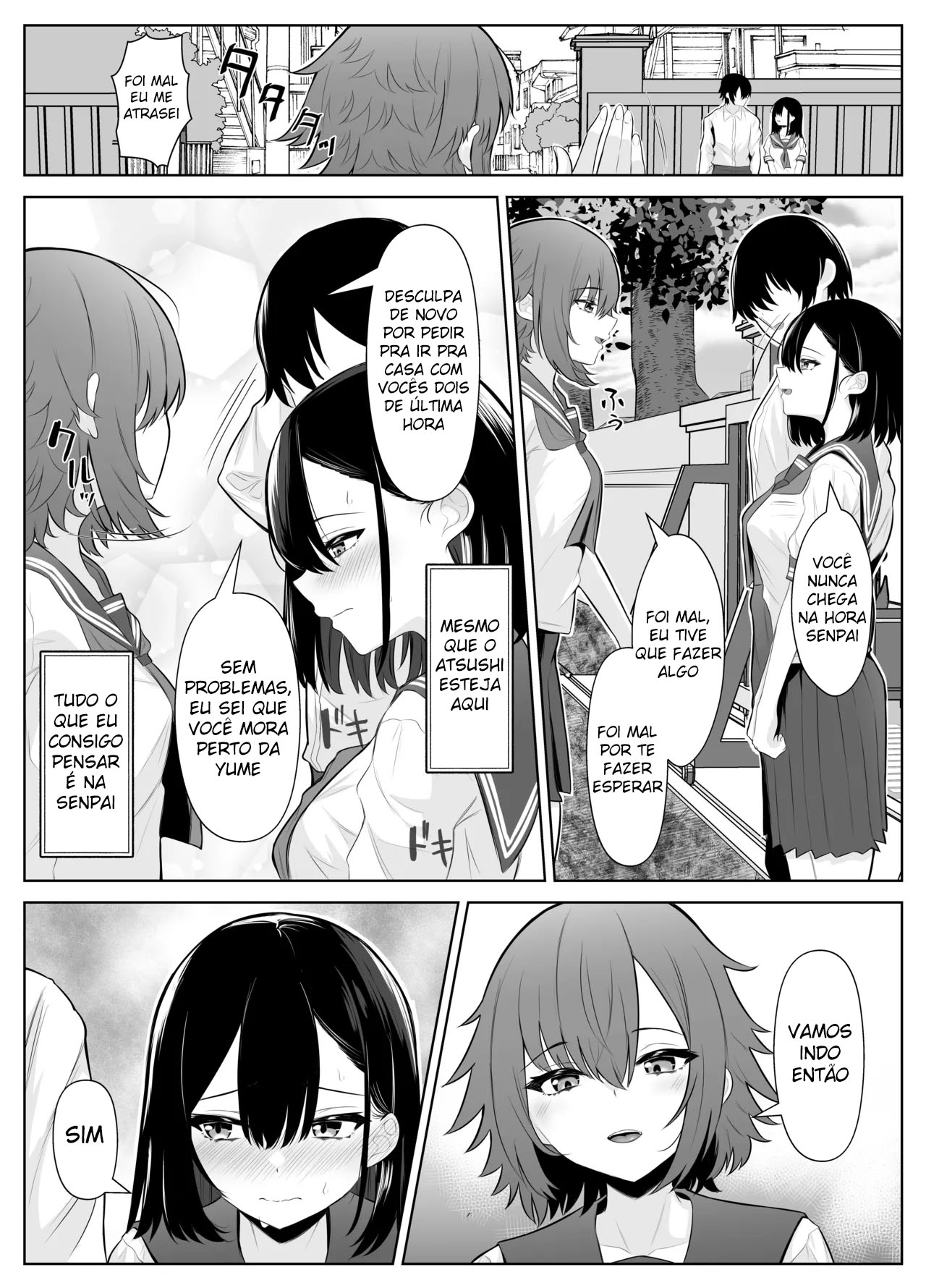 Soushitsu Kanojo ~Kioku Soushitsu no Kanojo ga Onna Senpai ni NTR made~ - Foto 39