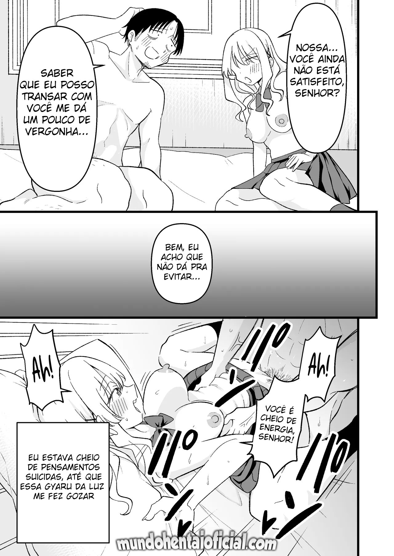 Shinitagari Shachiku datta Ore wa Hikari no Papakatsu Gal ni Ikasareru - Foto 44