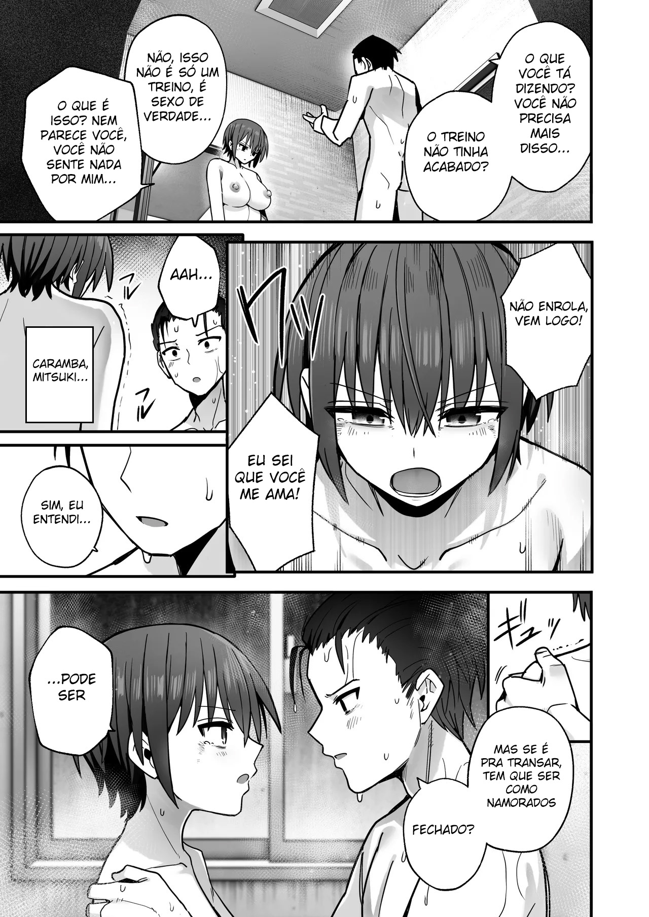 Boku ga Saki ni Sukidatta Muhyoujou Osananajimi to Kiss nashi Sex Training - Foto 54