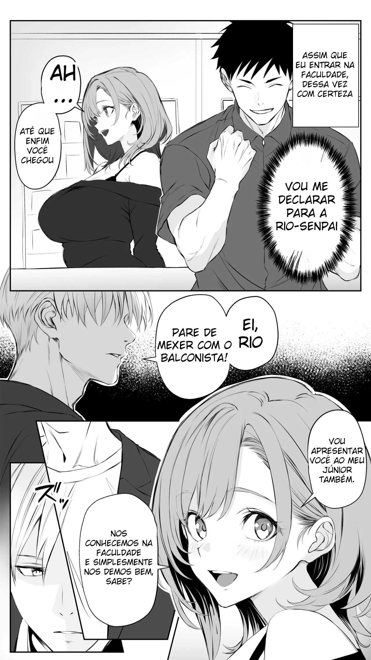 Kareshi ni Betabore Chuu no Gal Senpai ga, Ore to Tsukiau made - Foto 6