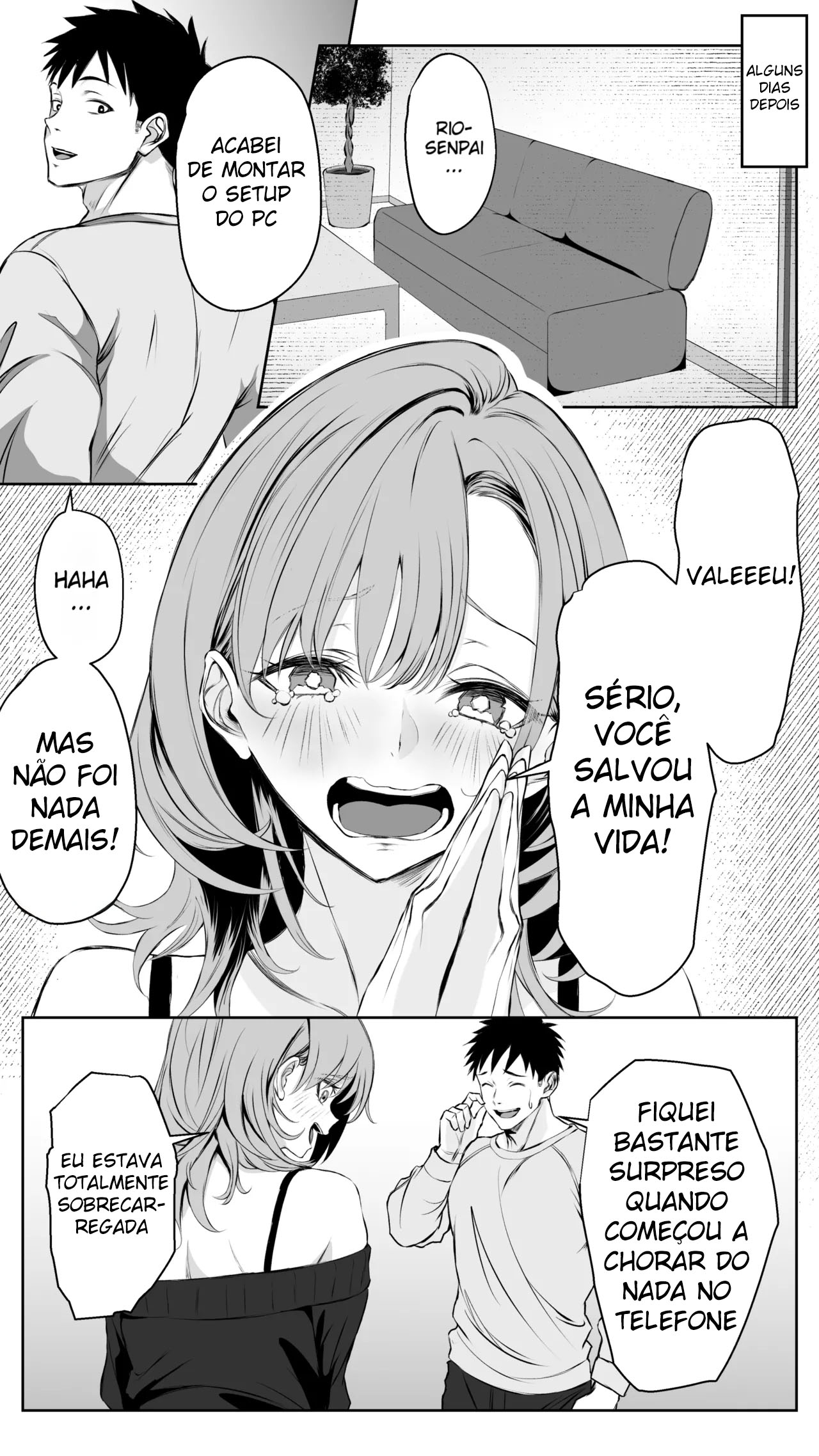 Kareshi ni Betabore Chuu no Gal Senpai ga, Ore to Tsukiau made - Foto 9