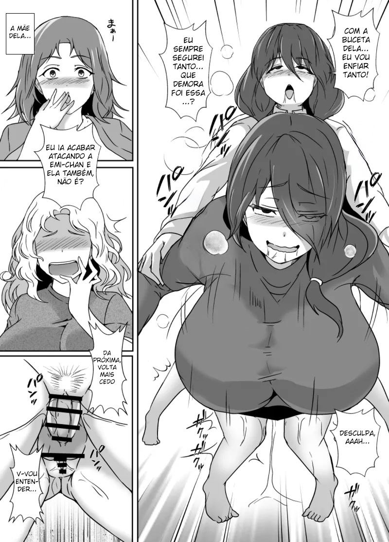 Musume ga Futanari Zetsurin nanode Mamatomo ni Seishori o Tetsudatte Morau - Foto 8