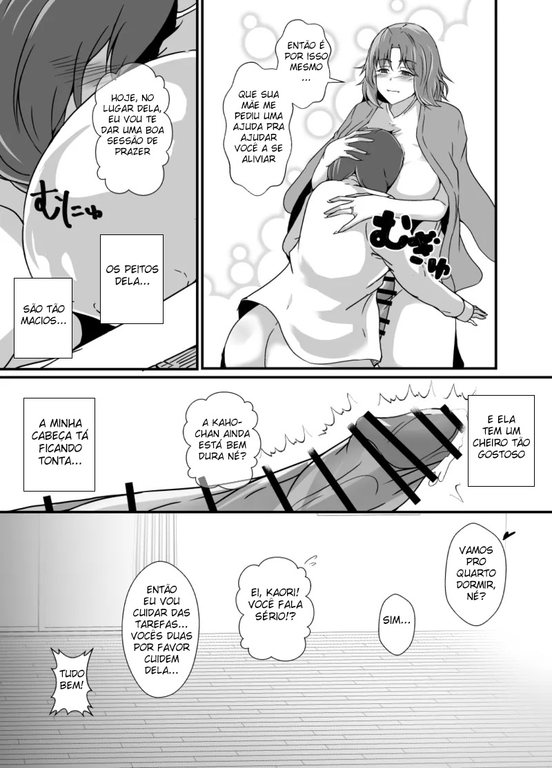 Musume ga Futanari Zetsurin nanode Mamatomo ni Seishori o Tetsudatte Morau - Foto 12