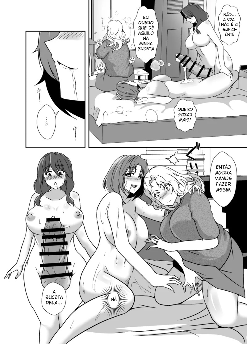 Musume ga Futanari Zetsurin nanode Mamatomo ni Seishori o Tetsudatte Morau - Foto 30