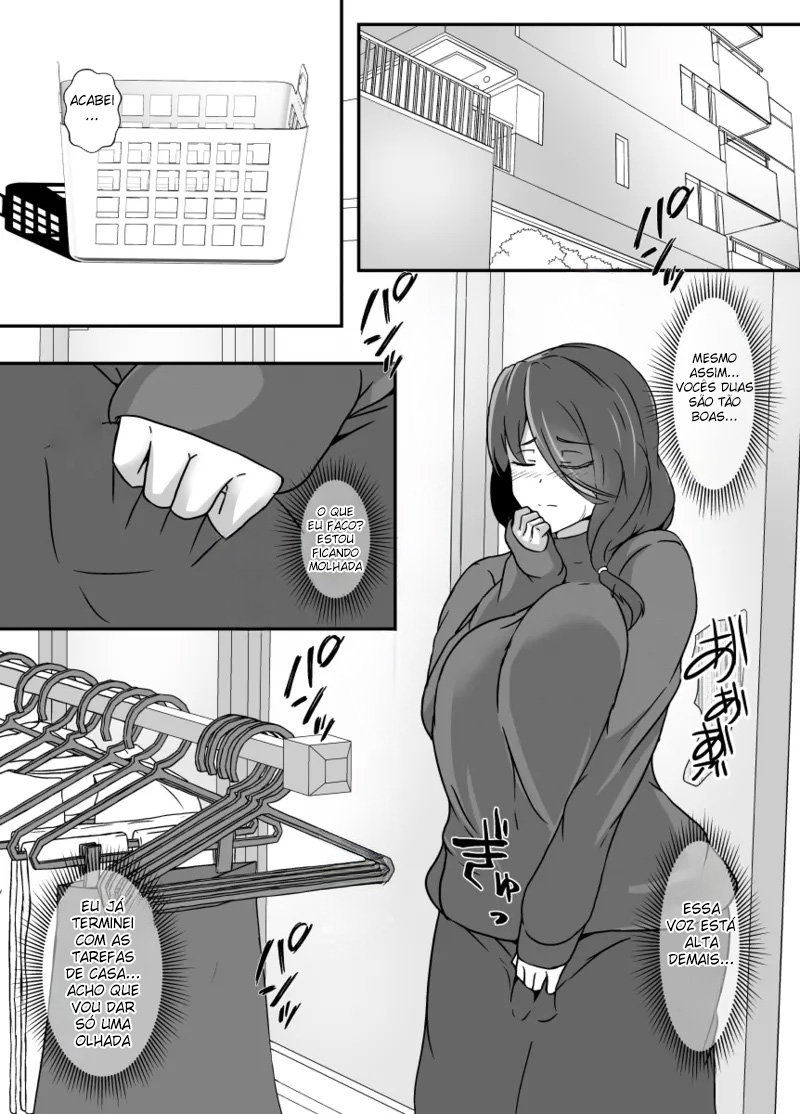 Musume ga Futanari Zetsurin nanode Mamatomo ni Seishori o Tetsudatte Morau - Foto 40