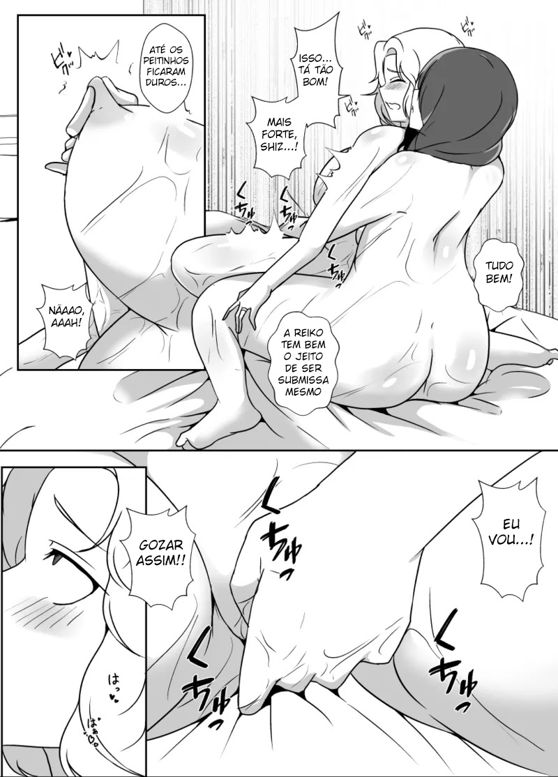 Musume ga Futanari Zetsurin nanode Mamatomo ni Seishori o Tetsudatte Morau - Foto 48