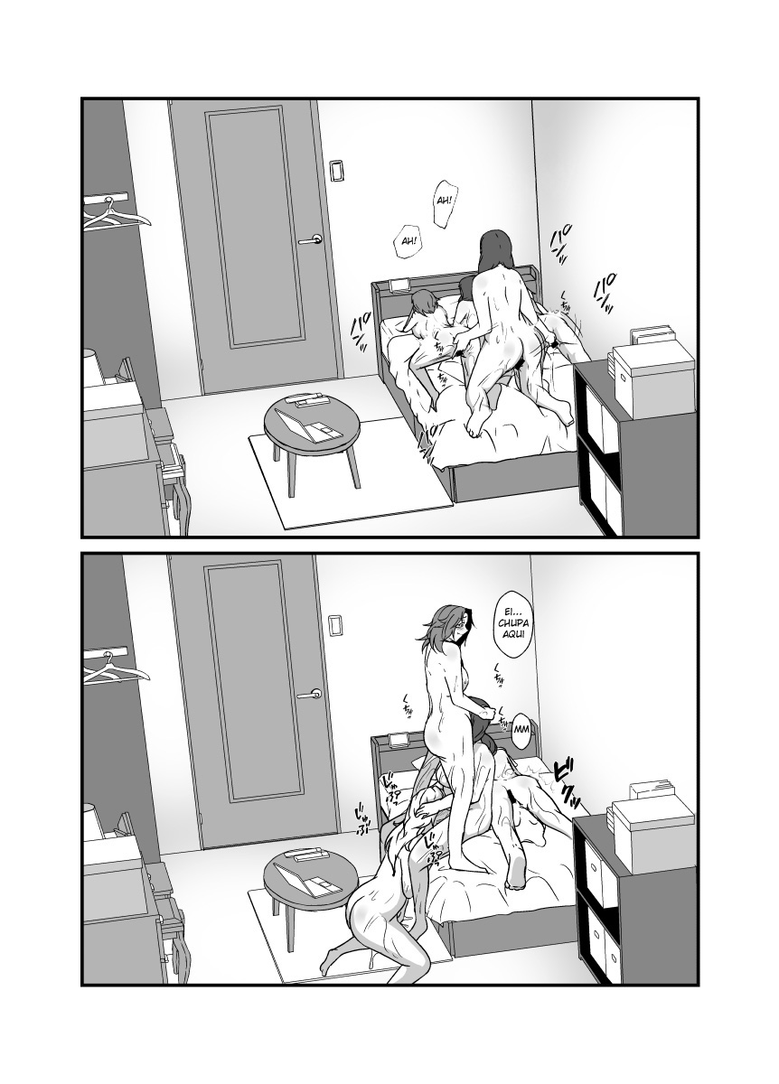 Musume ga Futanari Zetsurin nanode Mamatomo ni Seishori o Tetsudatte Morau - Foto 55