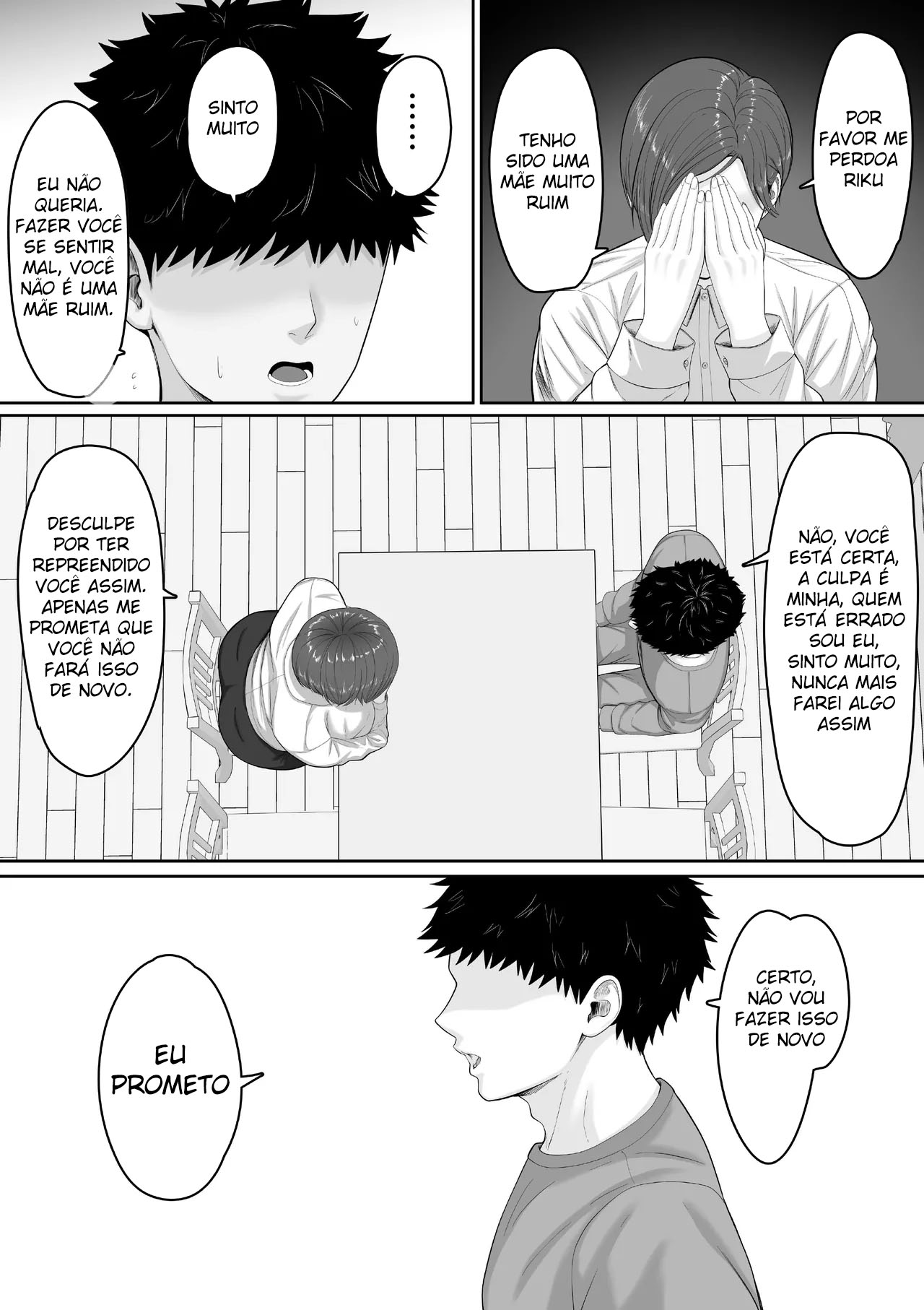 Bakunyuu dakedo Majime na Junsa Buchou Okaa-san ga Ore no Chinpo o Chitsu Koki de Nuite Kureru Hanashi - Foto 8