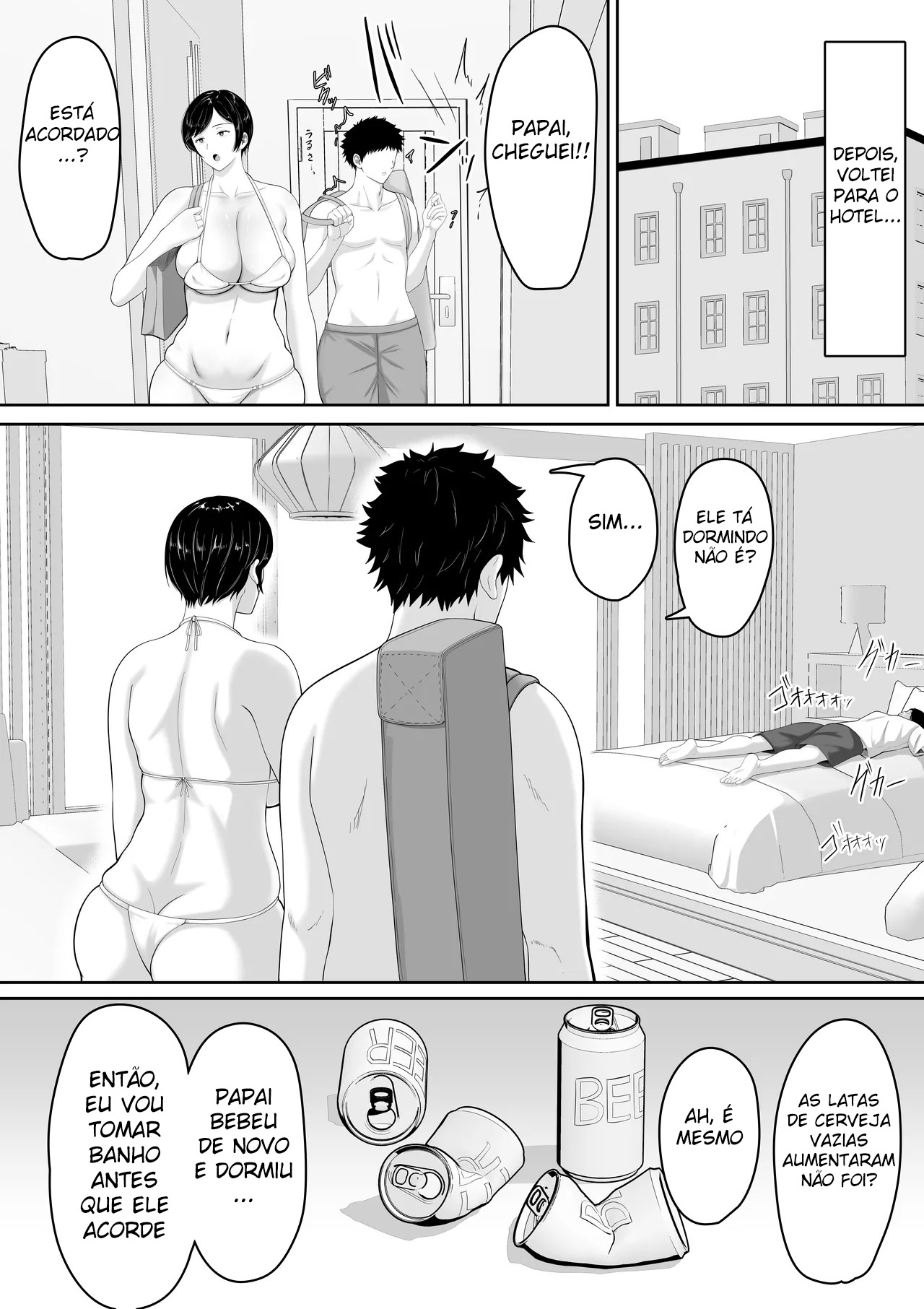 Sexless no Kyonyuu Haha ni Nori de Kisaseta Mizugi ga Erosugita node Chichi no Kawari ni Chinpo Iretara Mainichi Nori de Nakadashi Sasetekureru You ni Natta Hanashi - Foto 18