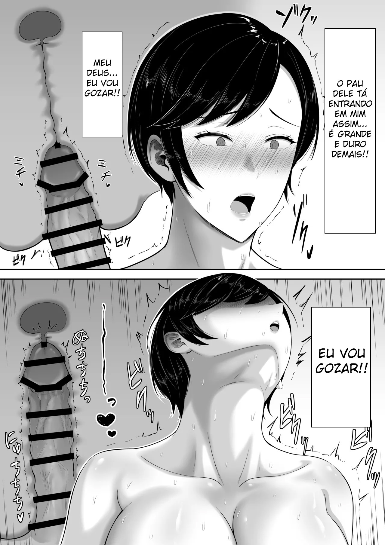 Sexless no Kyonyuu Haha ni Nori de Kisaseta Mizugi ga Erosugita node Chichi no Kawari ni Chinpo Iretara Mainichi Nori de Nakadashi Sasetekureru You ni Natta Hanashi - Foto 28