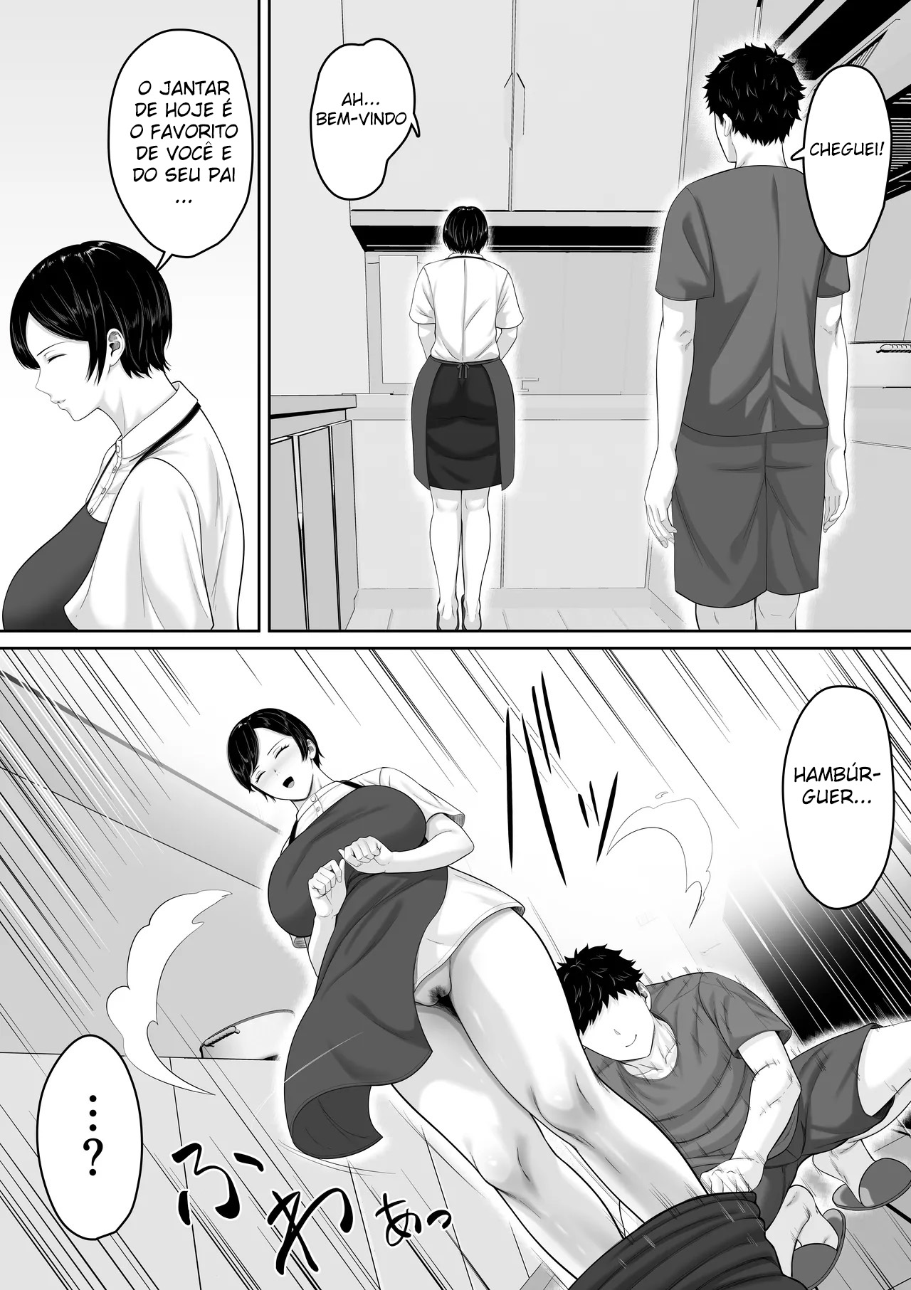 Sexless no Kyonyuu Haha ni Nori de Kisaseta Mizugi ga Erosugita node Chichi no Kawari ni Chinpo Iretara Mainichi Nori de Nakadashi Sasetekureru You ni Natta Hanashi - Foto 42