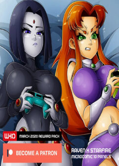 Teen Titans, Raven x Starfire