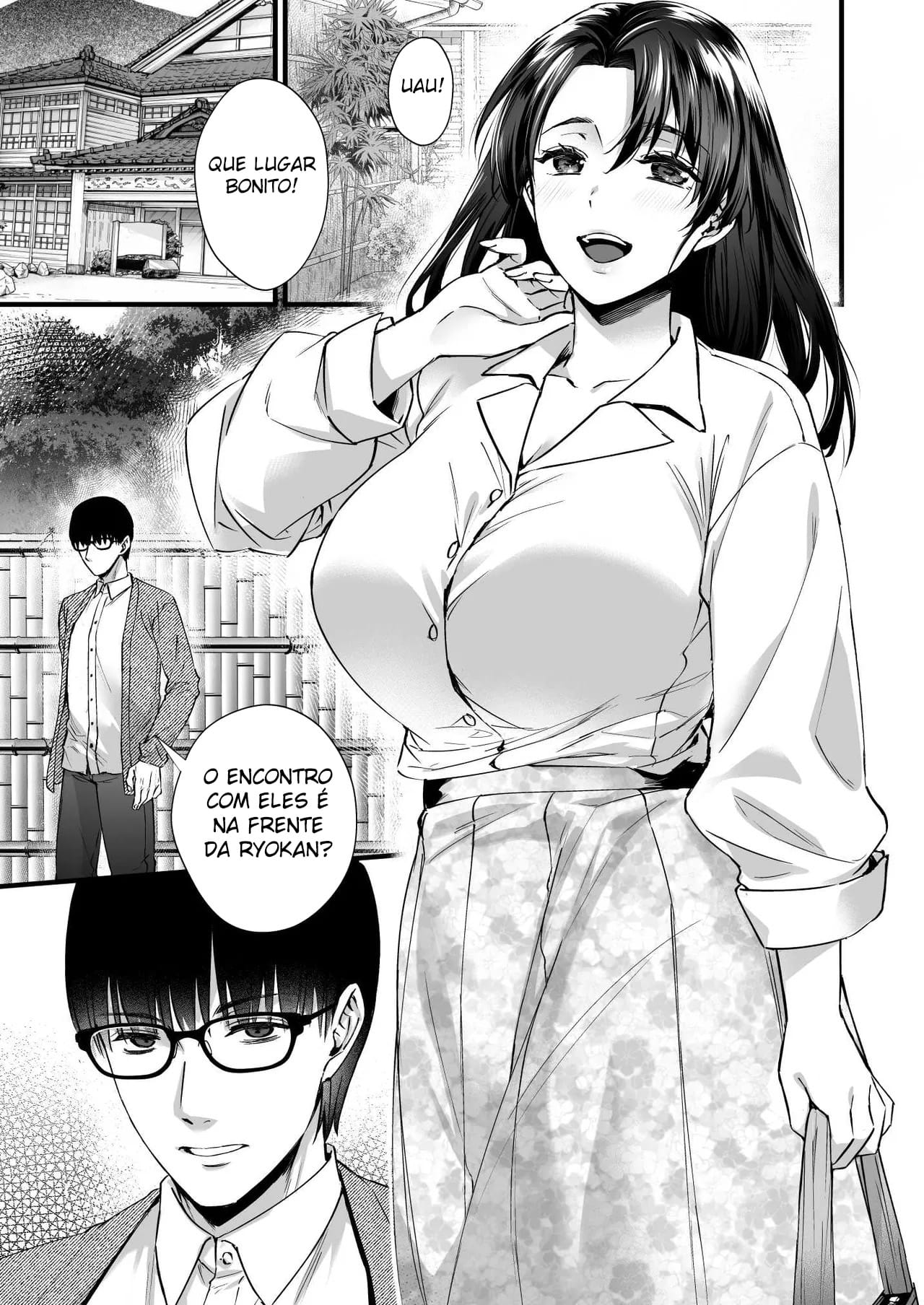 Dohamari Suru Hodo Kimochiii! Junpaku Fuufu to Yarichin Couple no Swapping Onsen - Foto 2