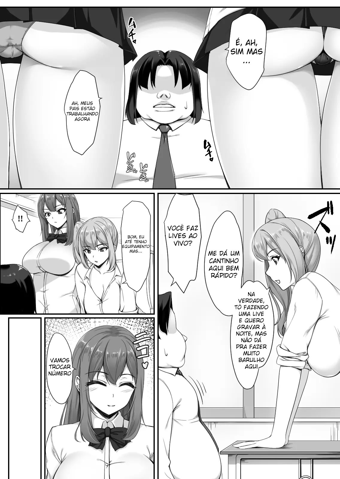 Ninki Kyonyuu Gal Haishinsha ga Motenai Otaku no Heya ni Kuru Riyuu - Foto 5