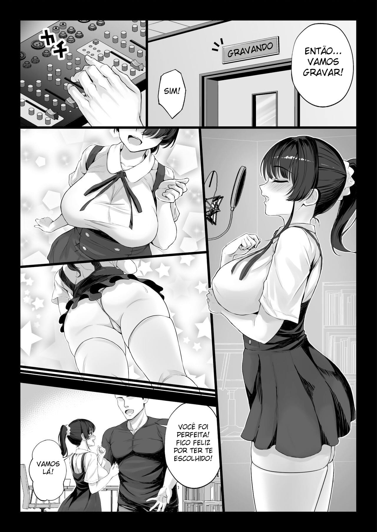 Eroge Seiyuu o Boshuu shitara Mechakucha Eroi Ko to Yareta Hanashi - Foto 10