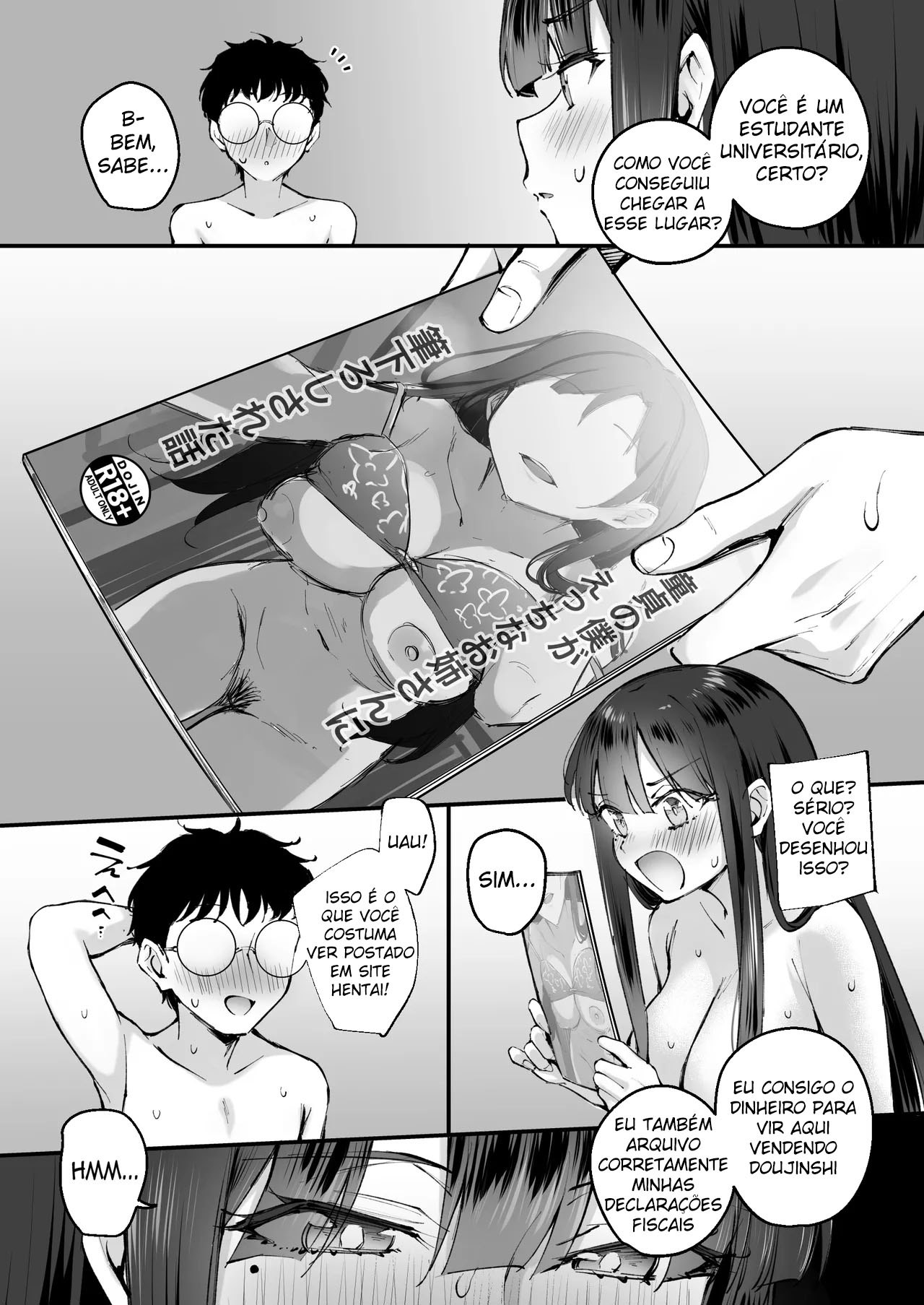 Do-S na Fuuzokujou ga Unmei no Dekachin to Meguriau Ohanashi - Foto 18
