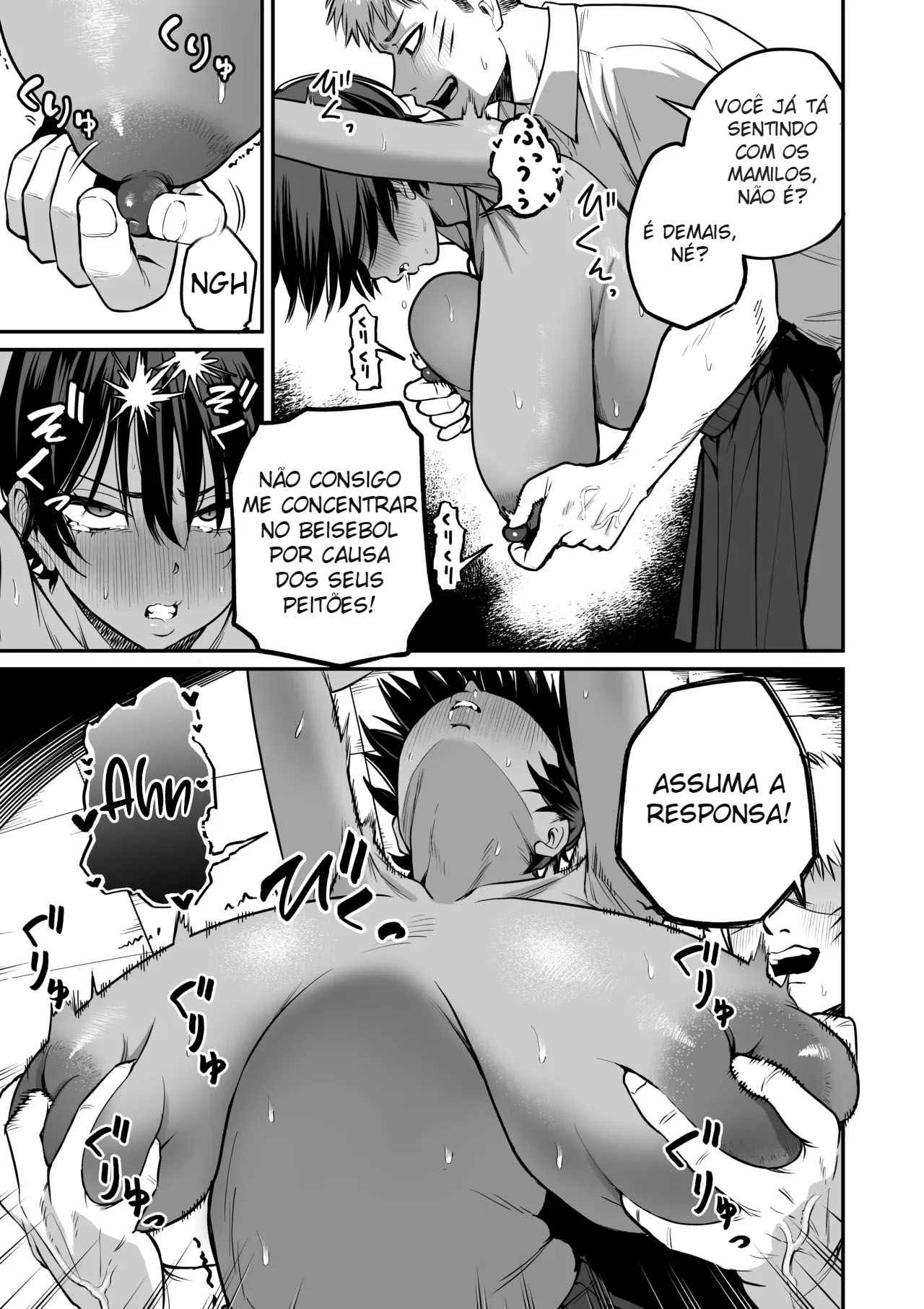 Kasshoku Buaisou Yakyuu-bu Manager no Yowami Nigitta - Foto 20