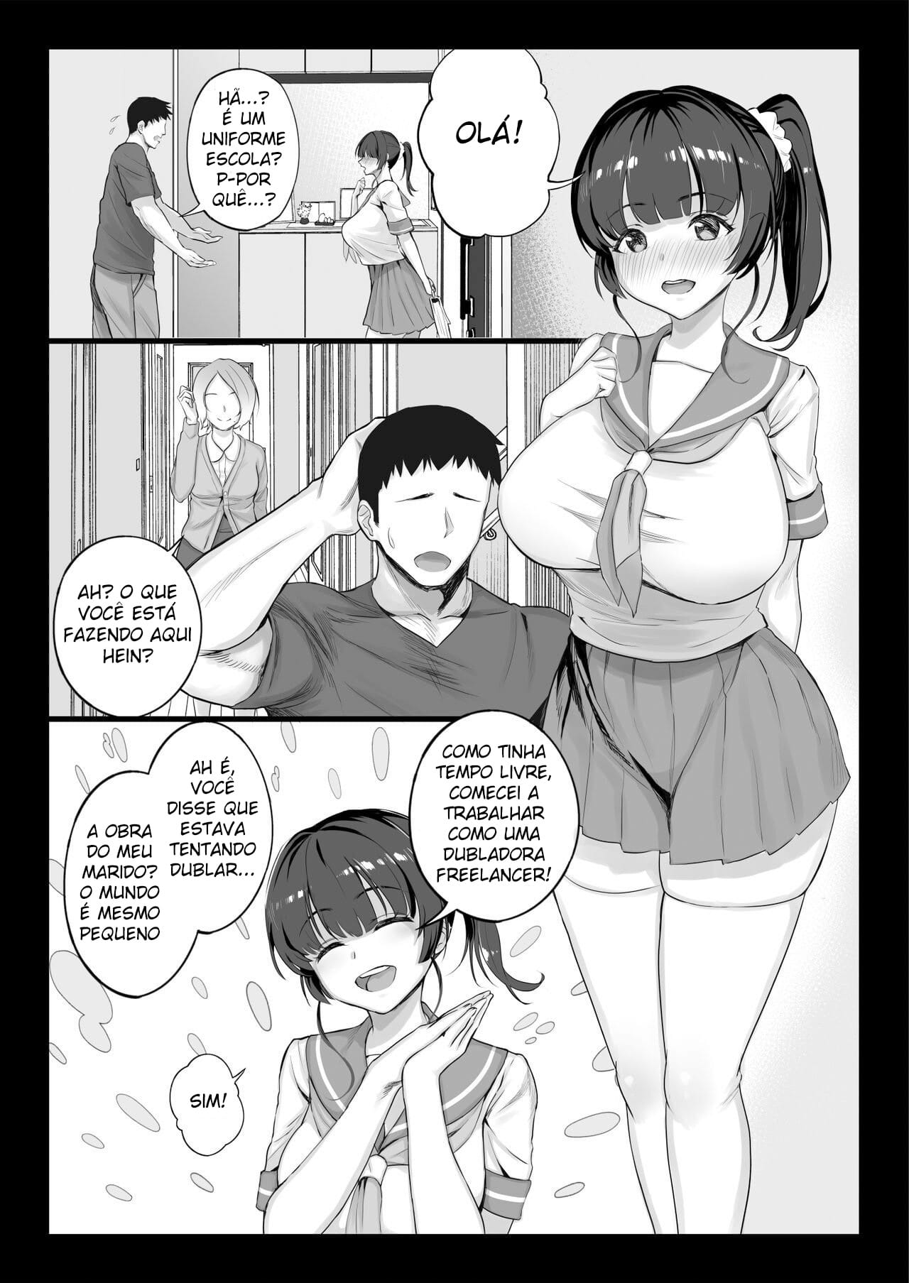 Eroge Seiyuu o Boshuu shitara Mechakucha Eroi Ko to Yareta Hanashi - Foto 47