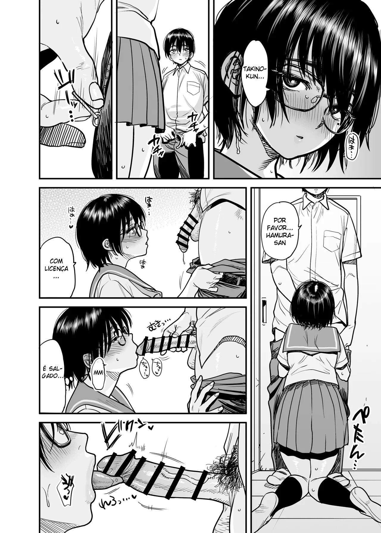 Transformando a Sala do Clube de Literatura Em Um Quarto de Sexo Com a Hamura-san, Que é Suada e Tarada Em Segredo - Foto 3
